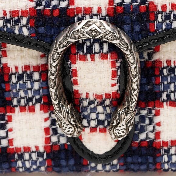 Gucci Tweed Dionysus Chain Wallet - Picture 11 of 11